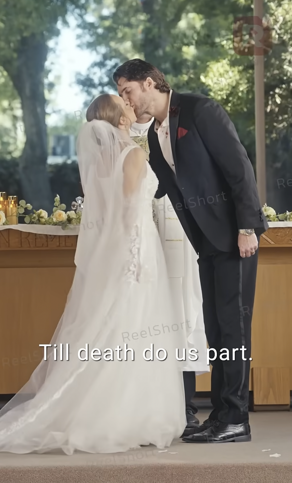 Savannah Coffee and Rhett Wellington in "Bound by Honor" | Source: youtube/reelshortapp
