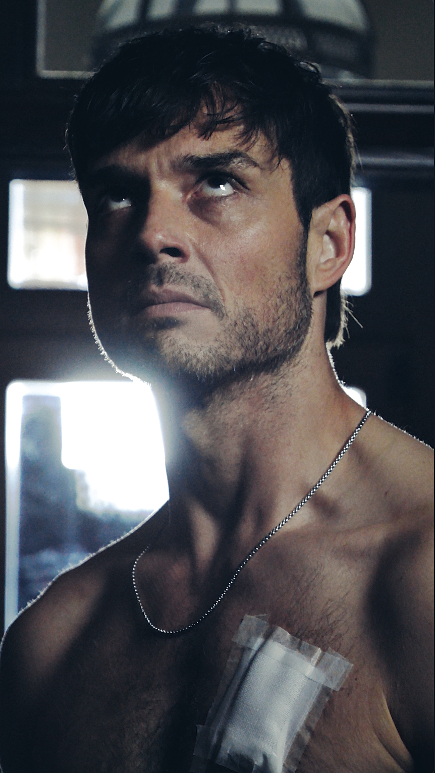 Marc Schöttner during an intense scene in "Love in Oblivion" | Source: AMO Pictures