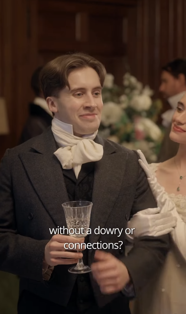 Will Usherwood-Bliss as Mr. Sorley in "The Duke's Wayward Wallflower" | Source: instagram/dramabox_us