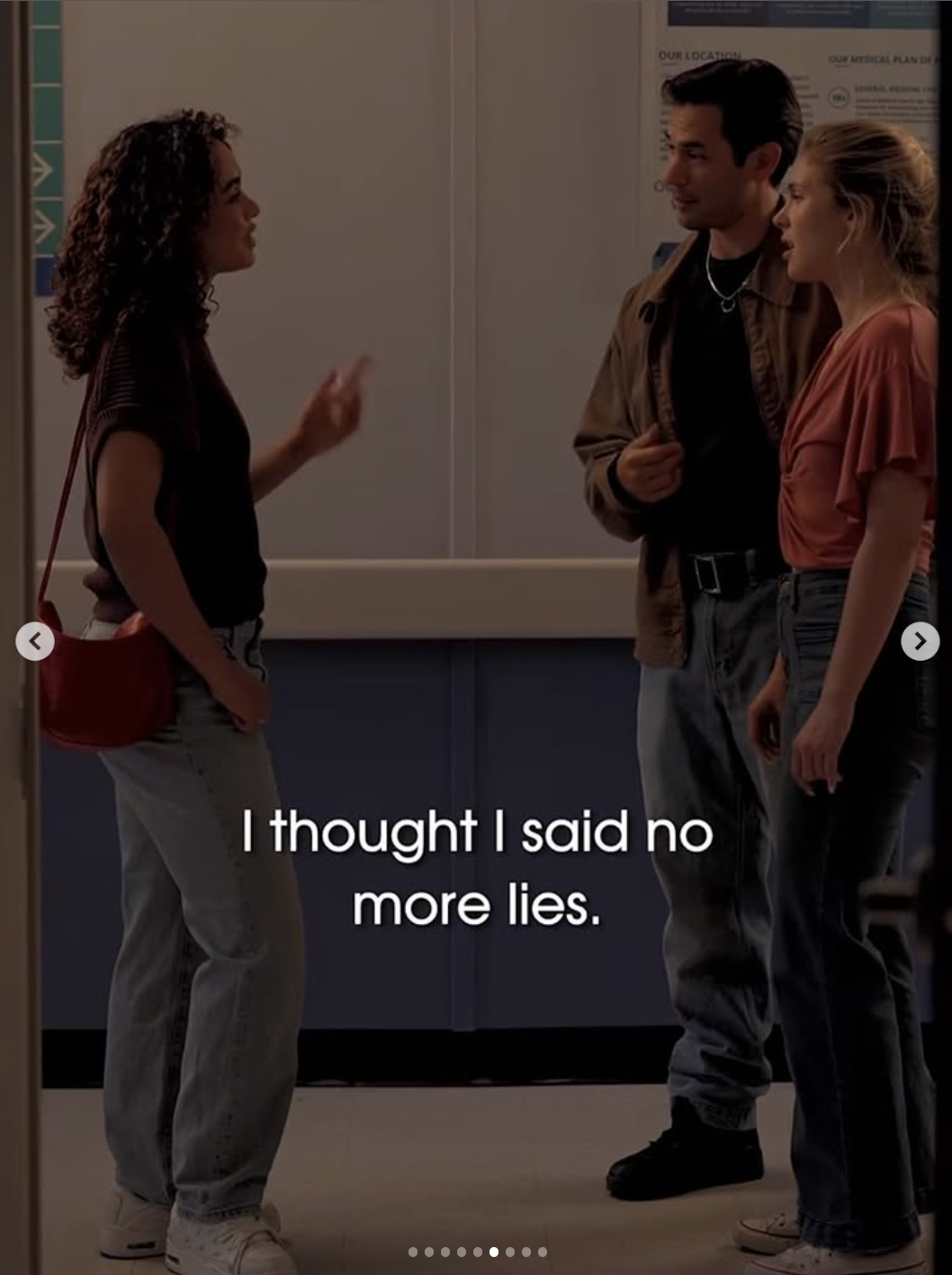 Pauline Luddie Brown as Amanda, Michael Naizu as Jackson Carter, and Ashley Michelle Grant as Cindy White in "From Ashes to Us" | Source: instagram/bellepaulinee