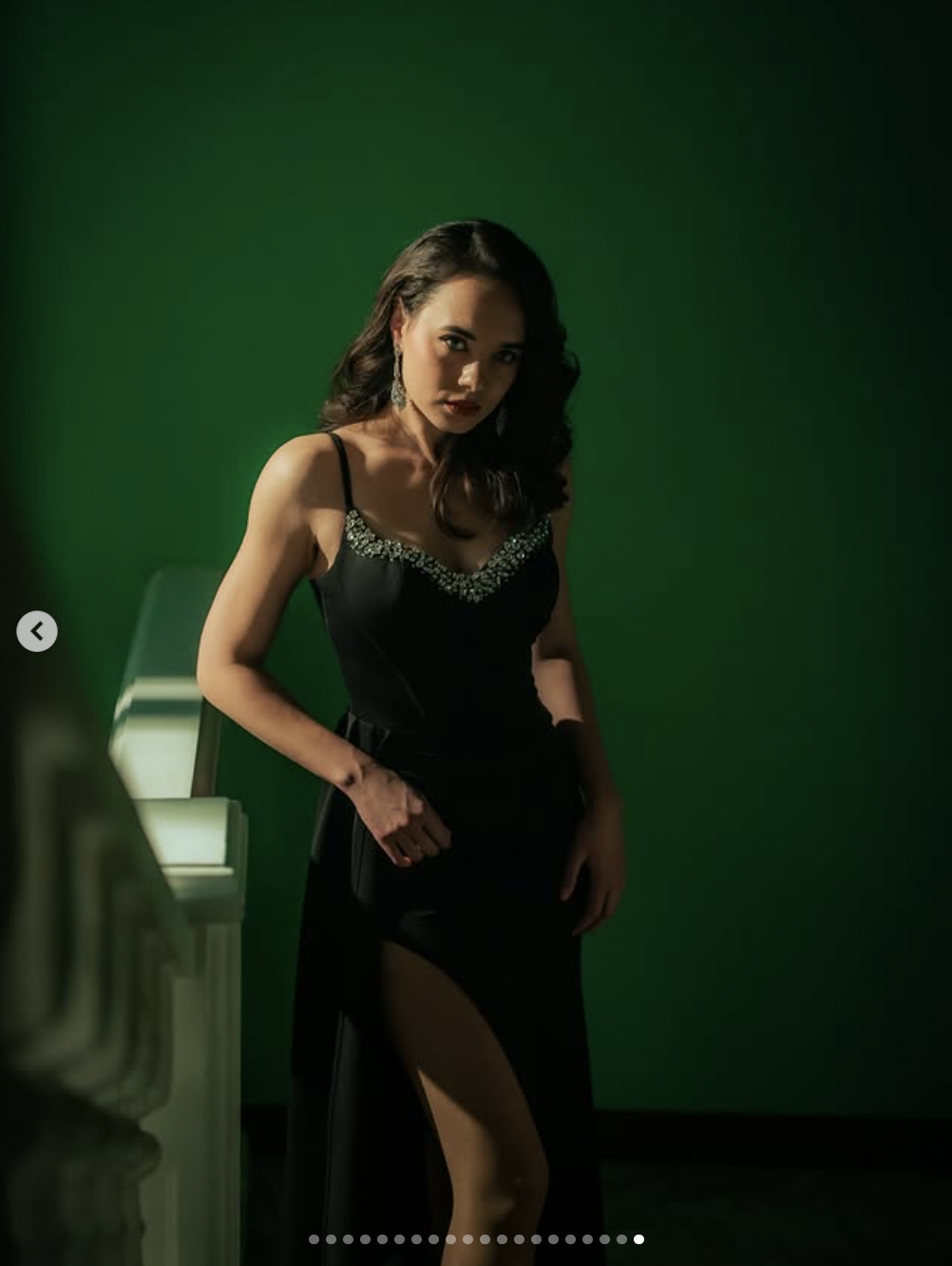 Sasha Anika behind the scenes of "Love Tied by Hate" | Source: instagram/ssasha.anika