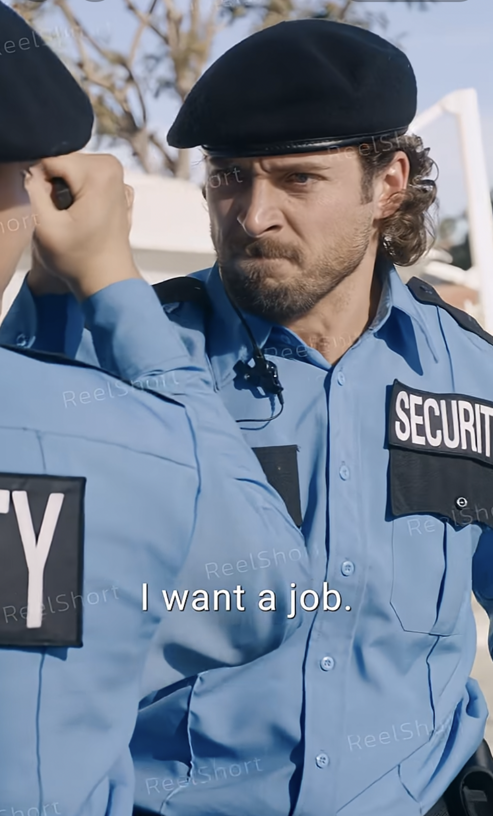 Ignacyo Matynia as Caspian Willaims in "The Magnificent Bodyguard" | Source: youtube/reelshortapp