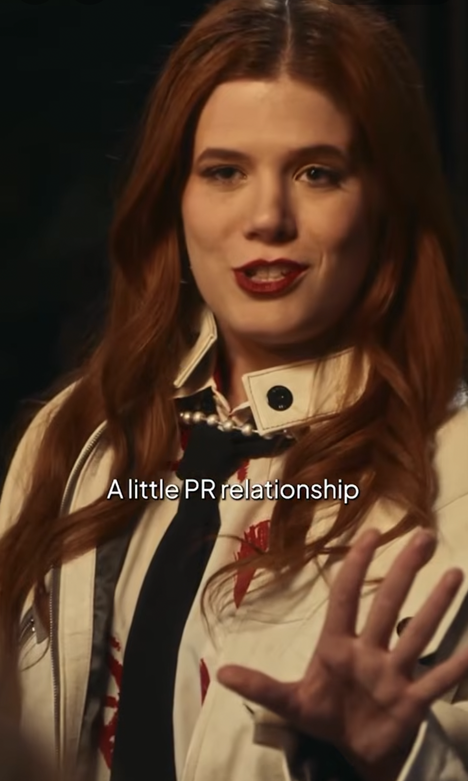 Sarah Sampino as Lucinda in "Beastly Lights" | Source: YouTube/NeelaJolene2