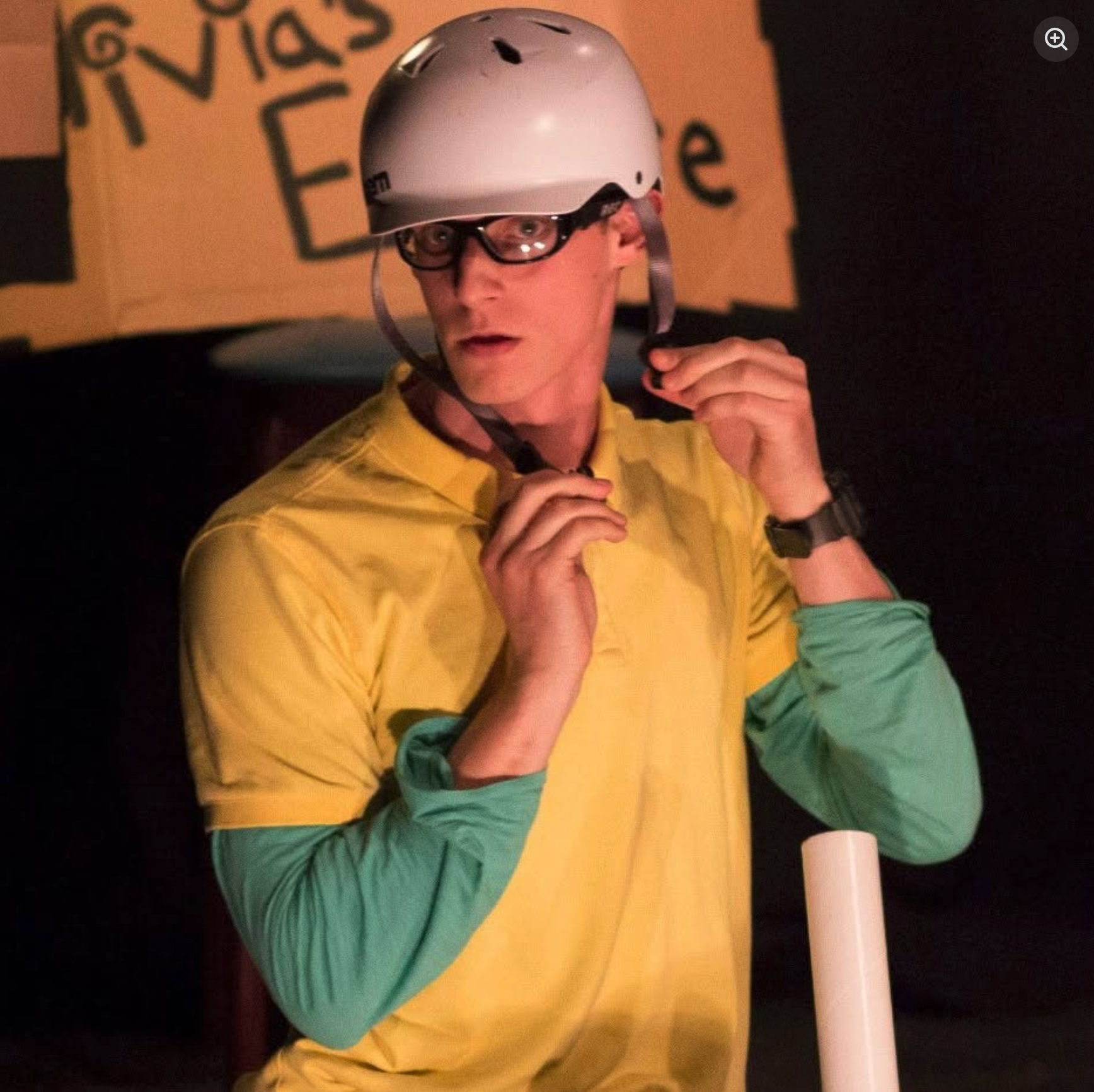 Gabe Armentano in a school play, an early chapter in the acting journey that would eventually shape his philosophy of storytelling and empathy. | Source: Gabe Armentano