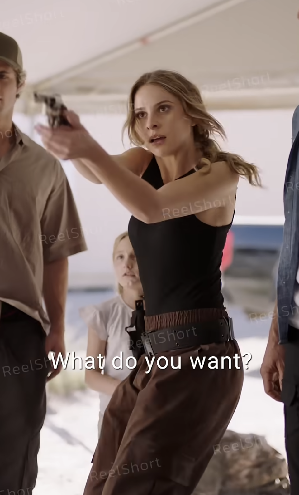Addison Bowman as Jane Valentine in "American Sniper: The Last Round" | Source: youtube/reelshortapp