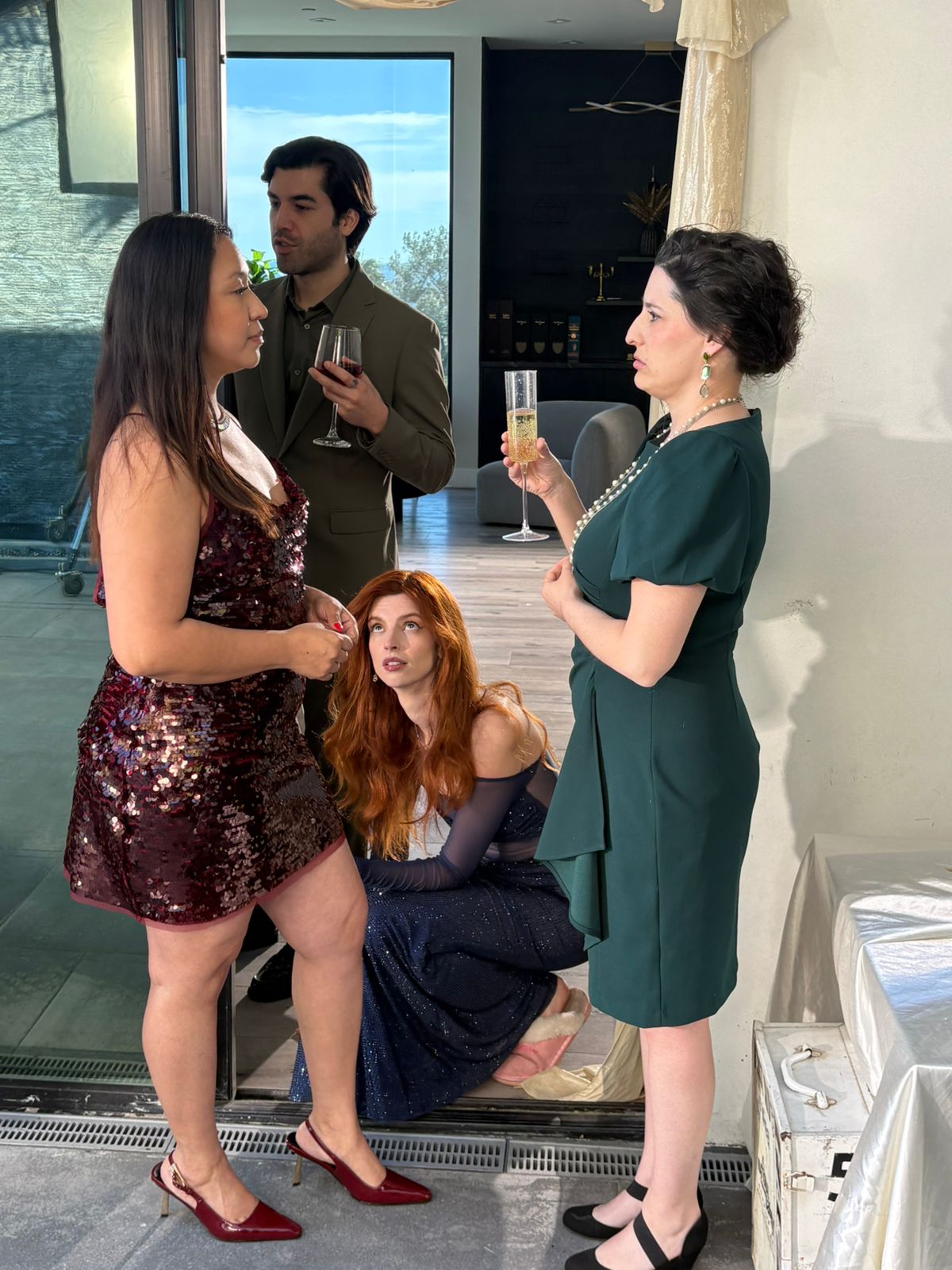 Juliette Cecile shared behind-the-scenes moments from the set of "My CEO Loves My Voice," which she described as having a "summer camp vibe." | Source: Juliette Cecile