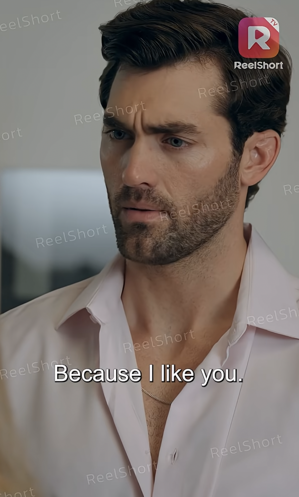 Jake Hobbs as Leo Forester in "Stop Crying, I Married Someone Better" | Source: youtube/reelshortapp