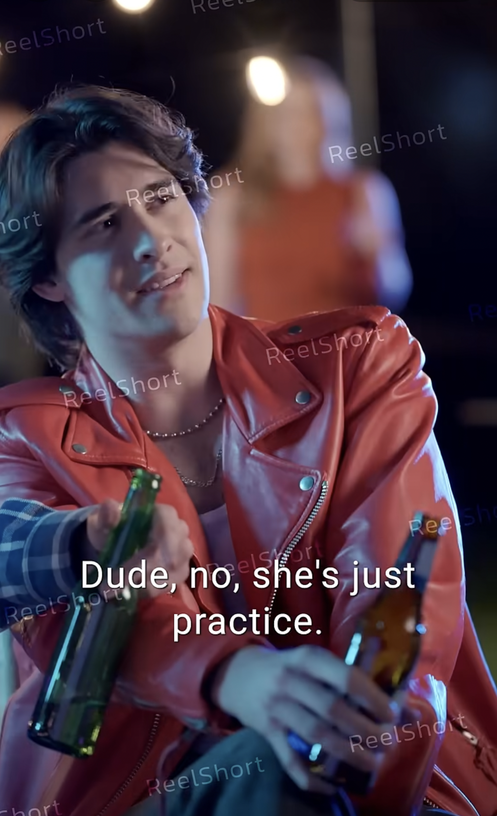 Luke Dodge as Ryder Kane in "The Day the Champion Racer Lost His Bride" | Source: youtube/reelshortapp