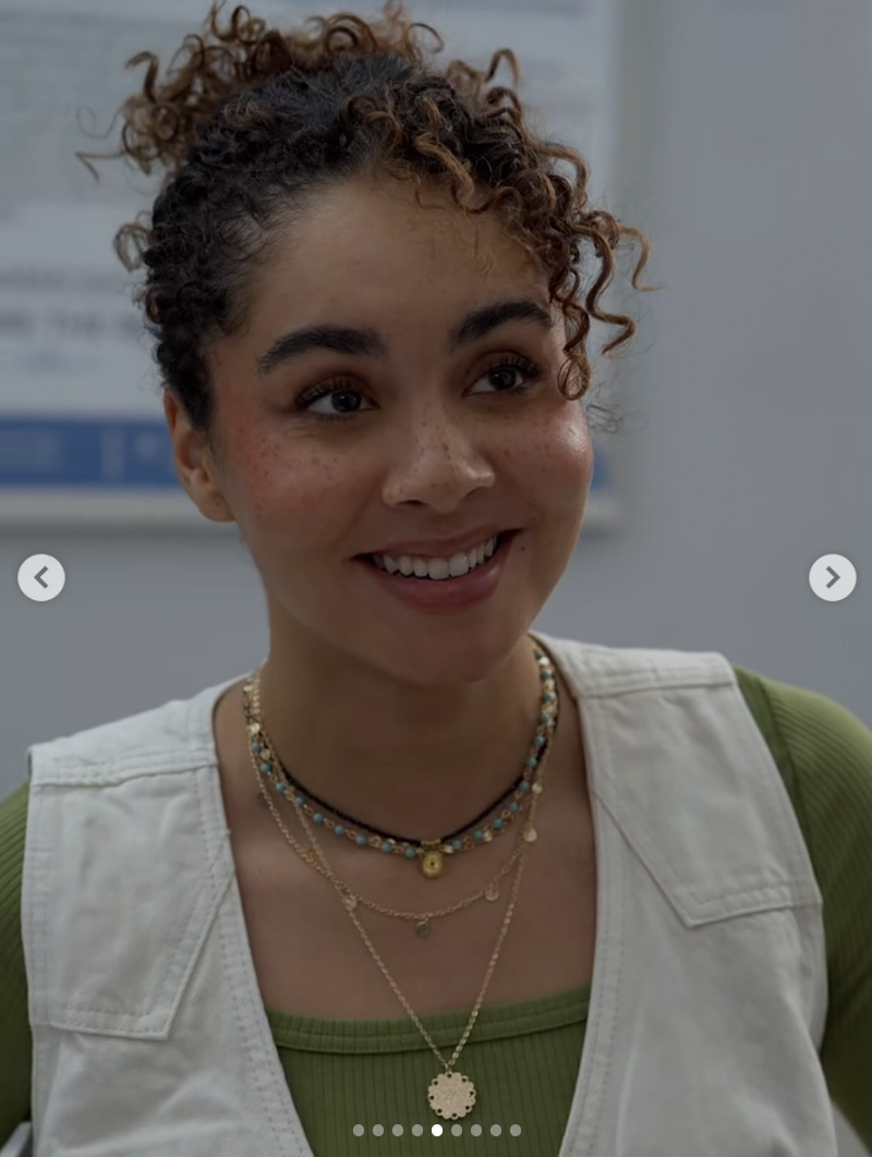 Pauline Luddie Brown as Amanda in "From Ashes to Us" | Source: instagram/bellepaulinee